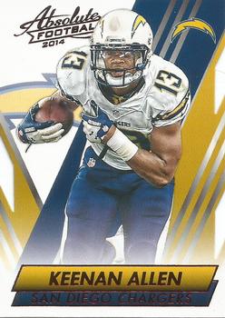 #66 Keenan Allen - San Diego Chargers - 2014 Panini Absolute - Red Football