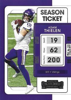 #66 Adam Thielen - Minnesota Vikings - 2021 Panini Contenders Football