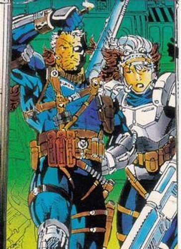 #66 Airborne - 1991 Comic Images X-Men