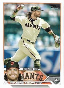 #66 Brandon Crawford - San Francisco Giants - 2023 Topps Baseball