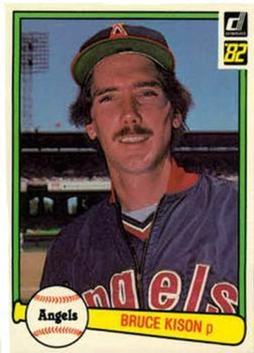 #66 Bruce Kison - California Angels - 1982 Donruss Baseball