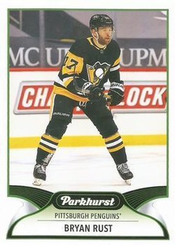 #66 Bryan Rust - Pittsburgh Penguins - 2021-22 Parkhurst Hockey