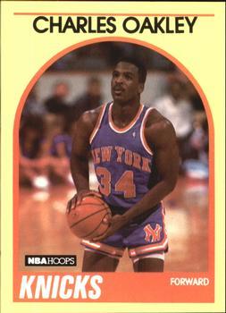 #66 Charles Oakley - New York Knicks - 1989-90 Hoops Superstars Basketball