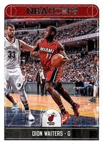 #66 Dion Waiters - Miami Heat - 2017-18 Hoops Basketball
