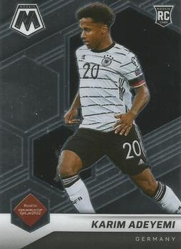 #66 Karim Adeyemi - Germany - 2021-22 Panini Mosaic Road to FIFA World Cup Soccer
