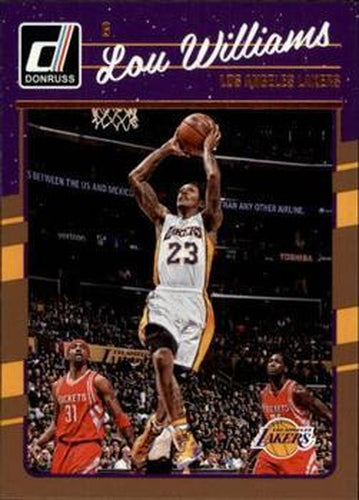 #66 Lou Williams - Los Angeles Lakers - 2016-17 Donruss Basketball