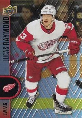 #66 Lucas Raymond - Detroit Red Wings - 2022-23 Upper Deck Tim Hortons Hockey