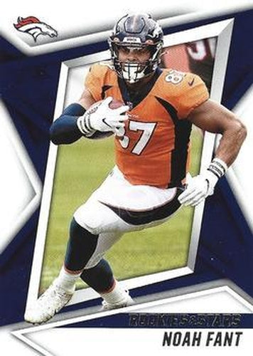 #66 Noah Fant - Denver Broncos - 2021 Panini Rookies & Stars Football