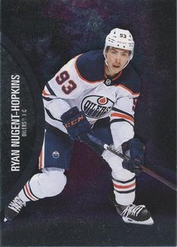 #66 Ryan Nugent-Hopkins - Edmonton Oilers - 2021-22 Skybox Metal Universe Hockey