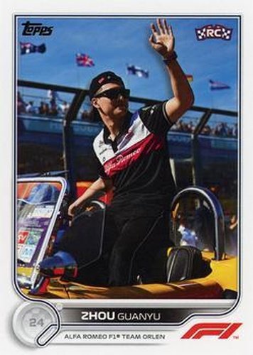 #66 Zhou Guanyu - Alfa Romeo Racing Orlen - 2022 Topps Formula 1 Racing