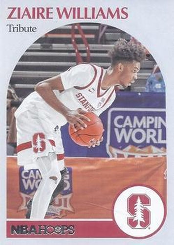 #66 Ziaire Williams - Stanford Cardinal - 2021 Panini Chronicles Draft Picks Basketball