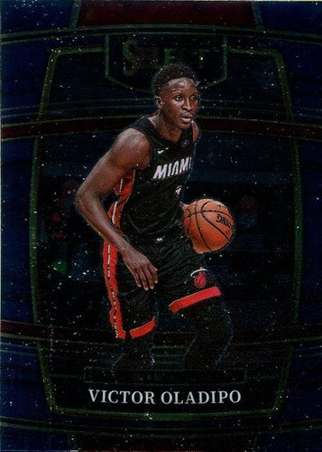 #66 Victor Oladipo - Miami Heat - 2021-22 Panini Select - Blue Basketball