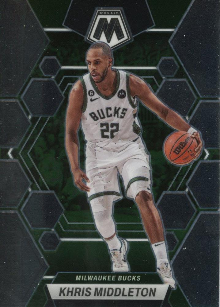 #66 Khris Middleton - Milwaukee Bucks - 2022-23 Panini Mosaic Basketball