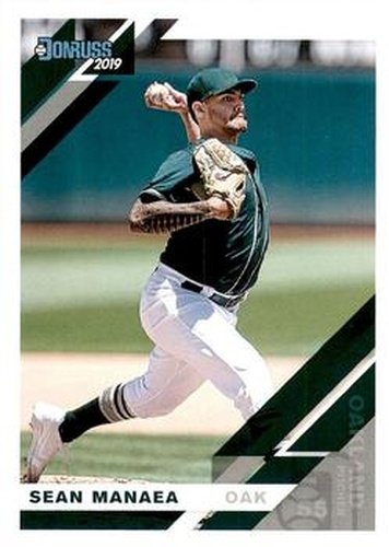 #66 Sean Manaea - Oakland Athletics - 2019 Donruss Baseball