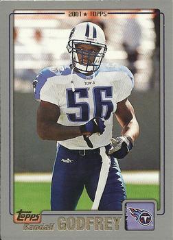 #66 Randall Godfrey - Tennessee Titans - 2001 Topps Football