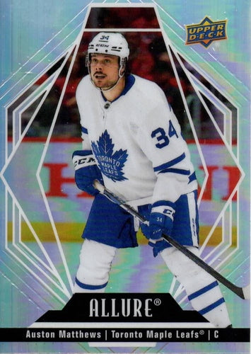 #66 Auston Matthews - Toronto Maple Leafs - 2022-23 Upper Deck Allure Hockey