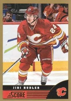 #66 Jiri Hudler - Calgary Flames - 2013-14 Score - Gold Hockey