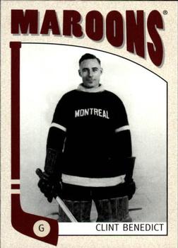 #66 Clint Benedict - Montreal Maroons - 2004-05 In The Game Franchises Canadian Hockey