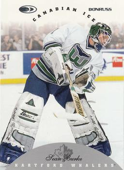 #66 Sean Burke - Hartford Whalers - 1996-97 Donruss Canadian Ice Hockey