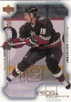 #66 Shane Doan - Phoenix Coyotes - 2000-01 Upper Deck Pros & Prospects Hockey