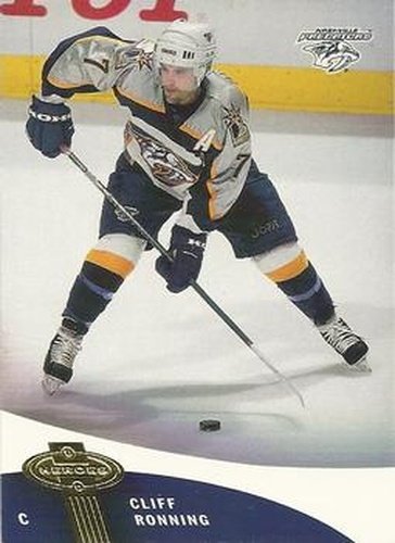 #66 Cliff Ronning - Nashville Predators - 2000-01 Upper Deck Heroes Hockey