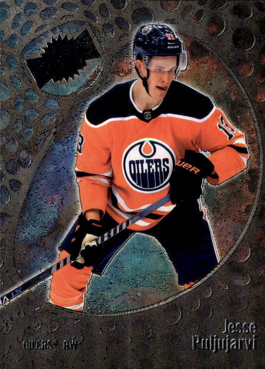 #66 Jesse Puljujarvi - Edmonton Oilers - 2022-23 SkyBox Metal Universe Hockey