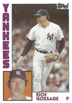#670 Rich Gossage - New York Yankees - 1984 Topps Baseball
