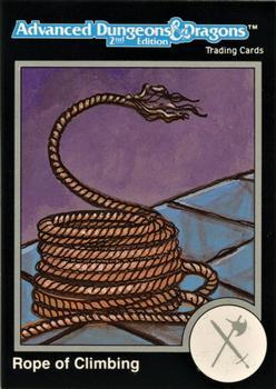 #670 Rope ofimbing - 1991 TSR Advanced Dungeons & Dragons - Silver