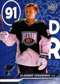 #671 Vladimir Tarasenko - St. Louis Blues -2023-24 Upper Deck Hockey