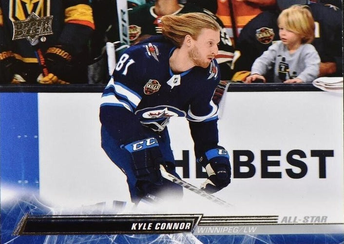 #671b Kyle Connor - Winnipeg Jets - 2022-23 Upper Deck Hockey