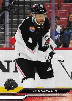 #672 Seth Jones - Chicago Blackhawks -2023-24 Upper Deck Hockey