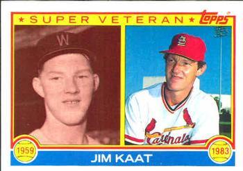 #673 Jim Kaat - Washington Senators / St. Louis Cardinals - 1983 Topps Baseball