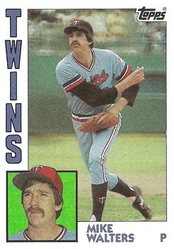 #673 Mike Walters - Minnesota Twins - 1984 Topps Baseball