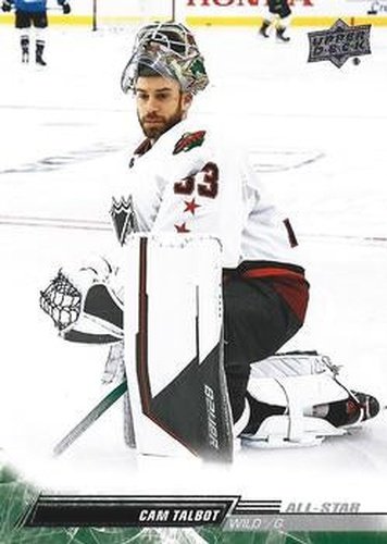 #675 Cam Talbot - Minnesota Wild - 2022-23 Upper Deck Hockey
