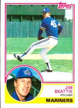 #675 Jim Beattie - Seattle Mariners - 1983 Topps Baseball