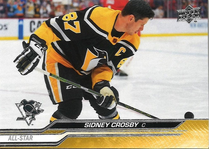 #677b Sidney Crosby - Pittsburgh Penguins -2023-24 Upper Deck Hockey