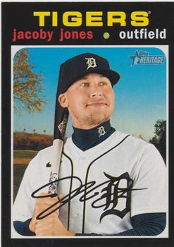 #678 JaCoby Jones - Detroit Tigers - 2020 Topps Heritage Baseball