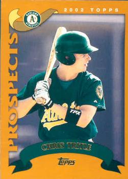 #679 Chris Tritle - Oakland Athletics - 2002 Topps Baseball