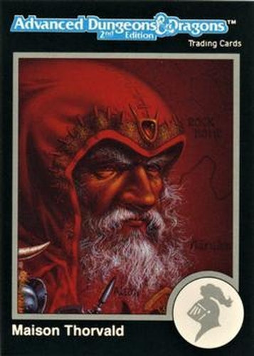 #679 Maison Thorvald - 1991 TSR Advanced Dungeons & Dragons - Silver