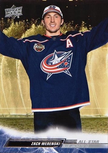 #679b Zach Werenski - Columbus Blue Jackets - 2022-23 Upper Deck Hockey
