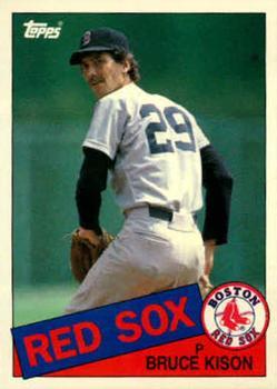 #67T Bruce Kison - Boston Red Sox - 1985 Topps Traded Baseball