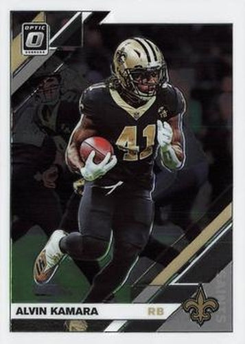 #67 Alvin Kamara - New Orleans Saints - 2019 Donruss Optic Football
