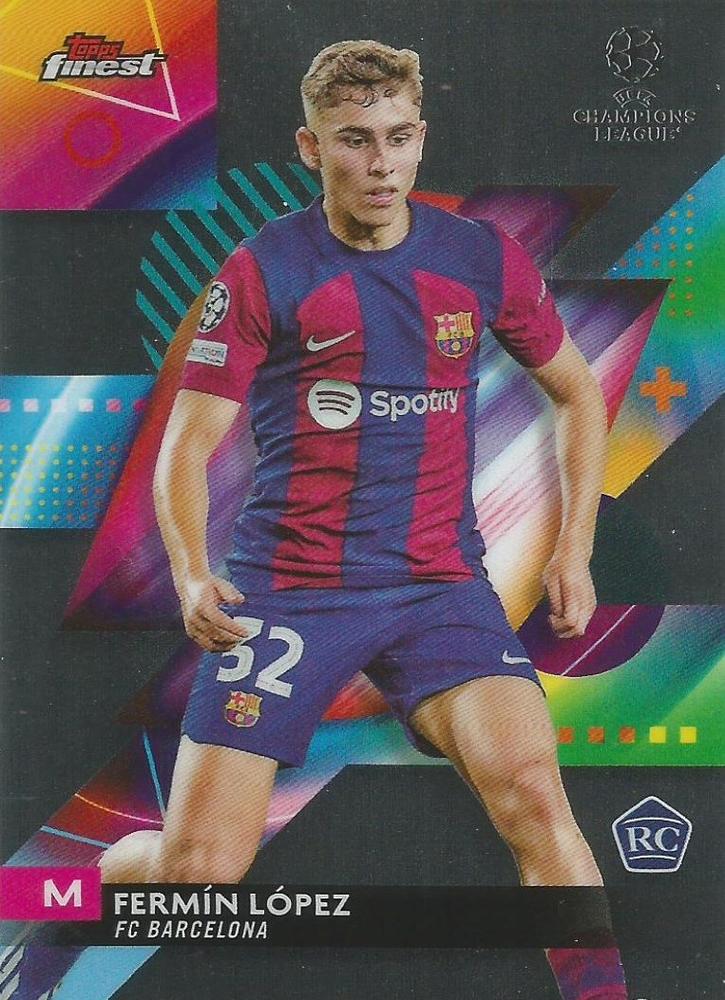 #67 Fermín López - FC Barcelona - 2023-24 Finest UEFA Club Competitions Soccer