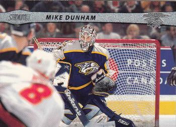 #67 Mike Dunham - Nashville Predators - 2001-02 Stadium Club Hockey