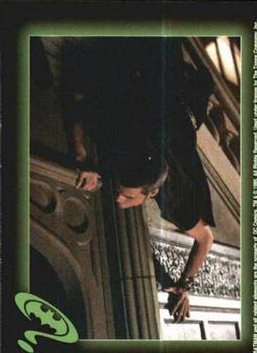 #67 Dick climbing - 1995 Topps Batman Forever Stickers