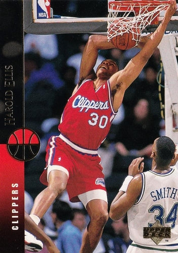 #67 Harold Ellis - Los Angeles Clippers - 1994-95 Upper Deck Basketball