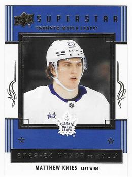 #HR67 Matthew Knies - Toronto Maple Leafs - 2023-24 Upper Deck - Honor Roll Hockey