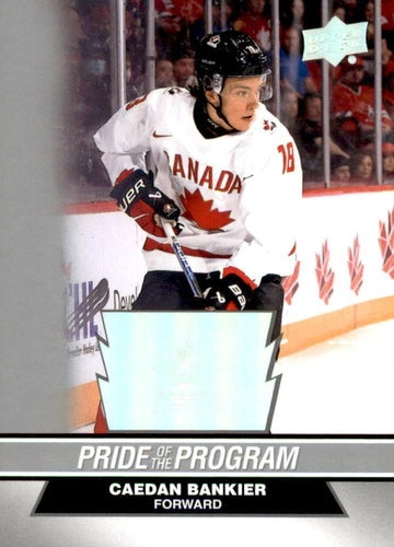 #67 Caedan Bankier - Canada - 2023 Upper Deck Team Canada Juniors Hockey