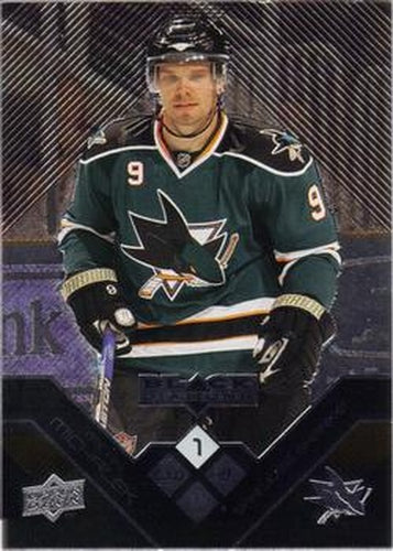#67 Milan Michalek - San Jose Sharks - 2008-09 Upper Deck Black Diamond Hockey