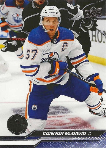 #67 Connor McDavid - Edmonton Oilers - 2023-24 Upper Deck Hockey